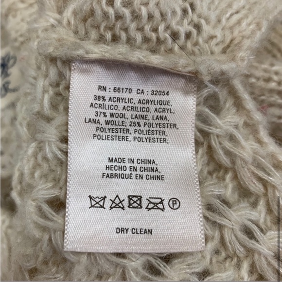 Field of Flowers Anthropologie Knit Sweater - Picture 8 of 8